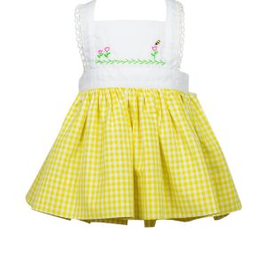 BUSY BEE PINAFORE DRESS