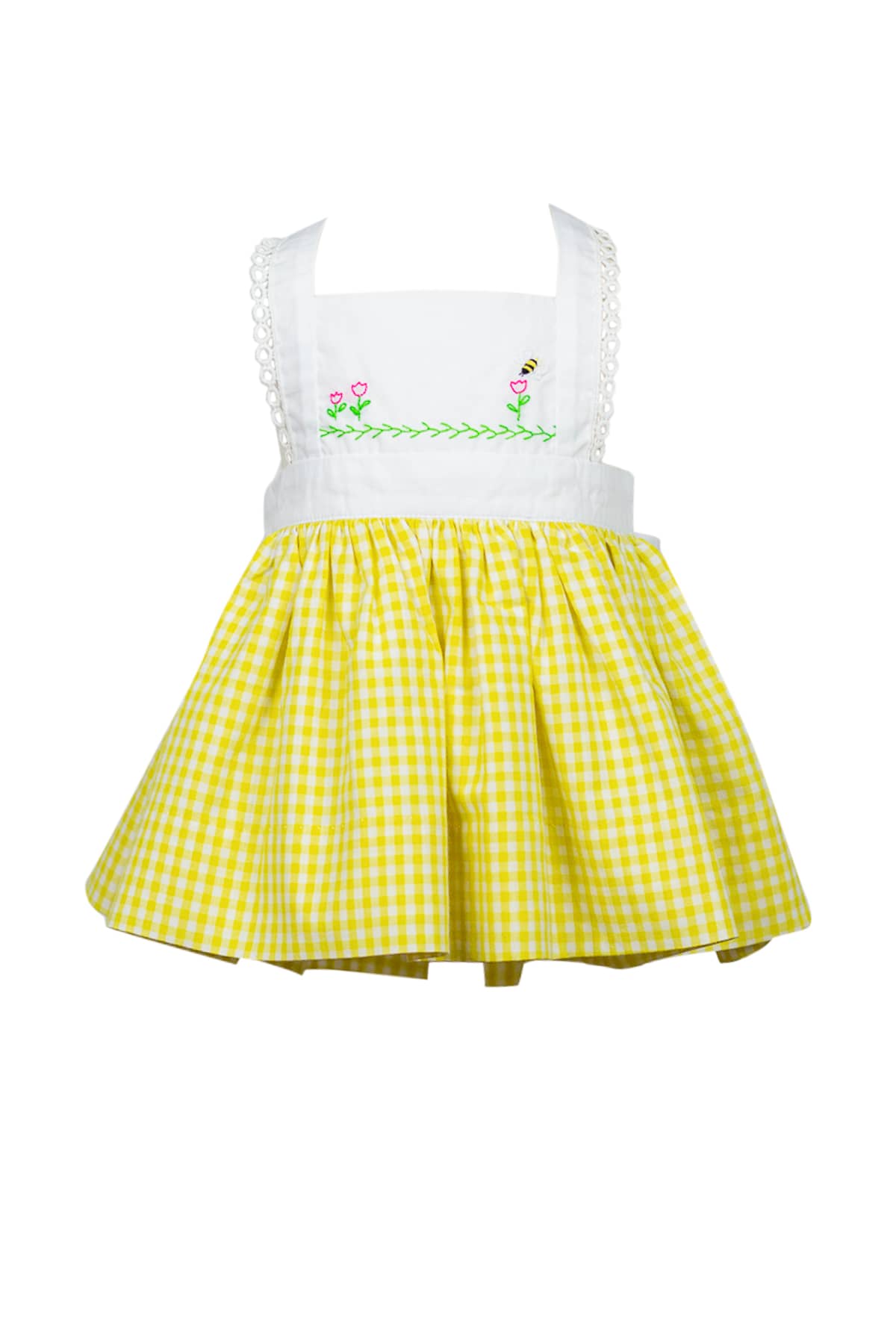 BUSY BEE PINAFORE DRESS